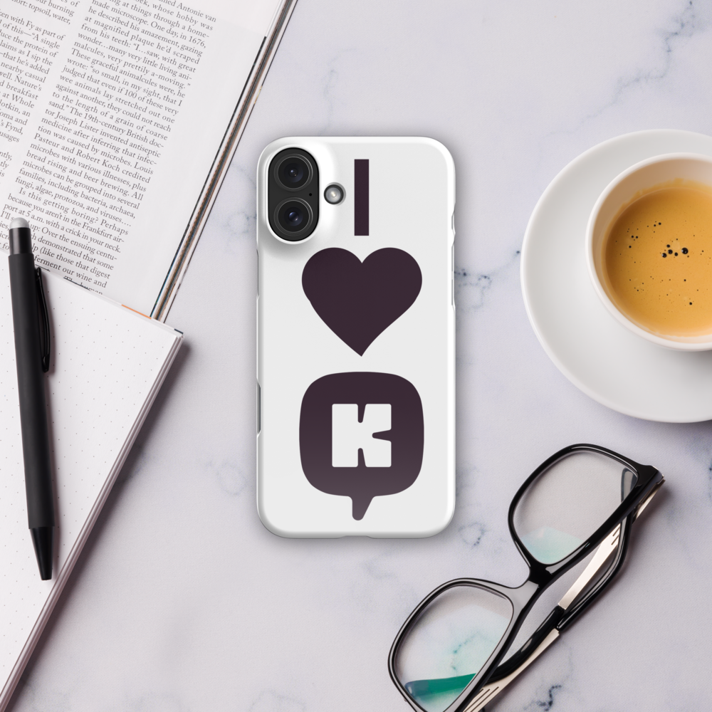 I love Konvo Iphone Case