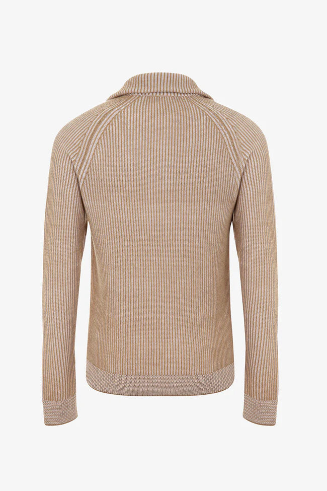 Markup jersey beige and camel