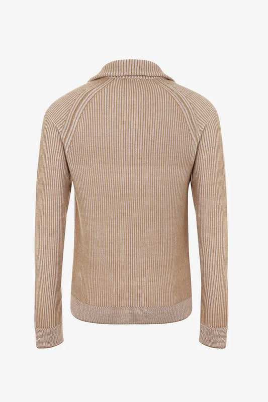 Markup jersey beige and camel