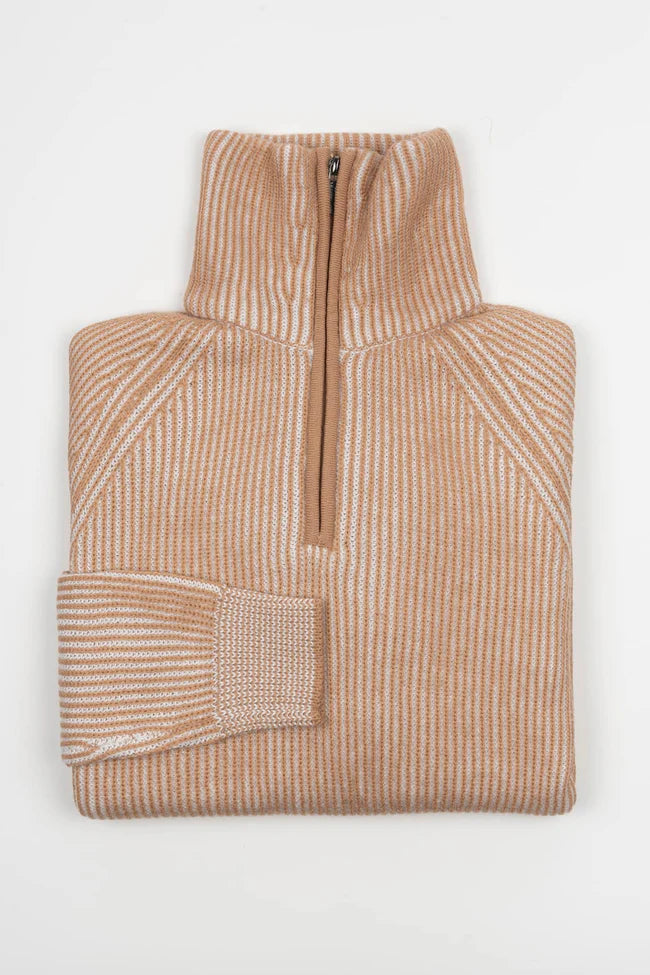 Markup jersey beige and camel