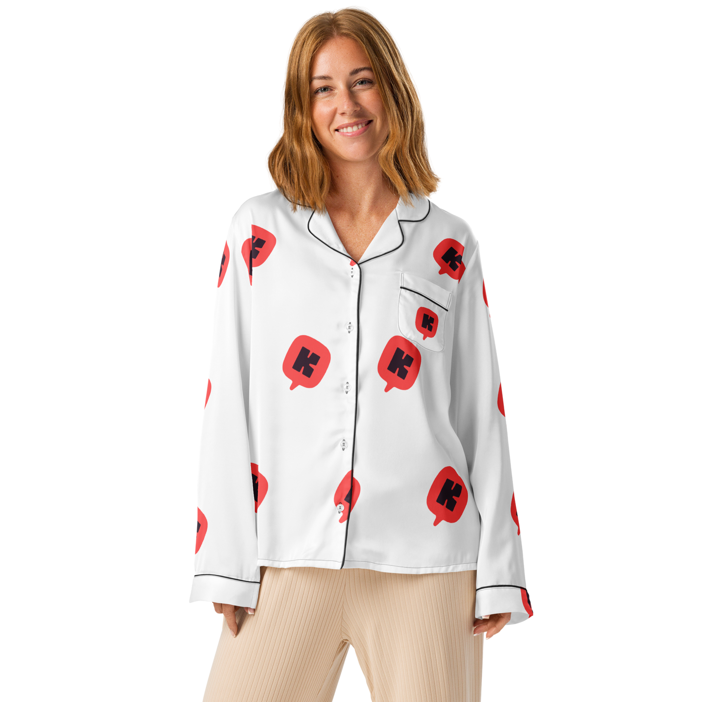 Top de pijama sedós de Konvo Lounge