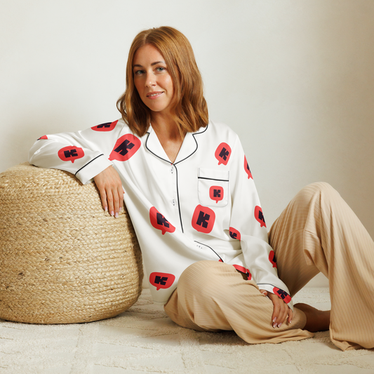 Konvo Lounge Silky Pijama Top