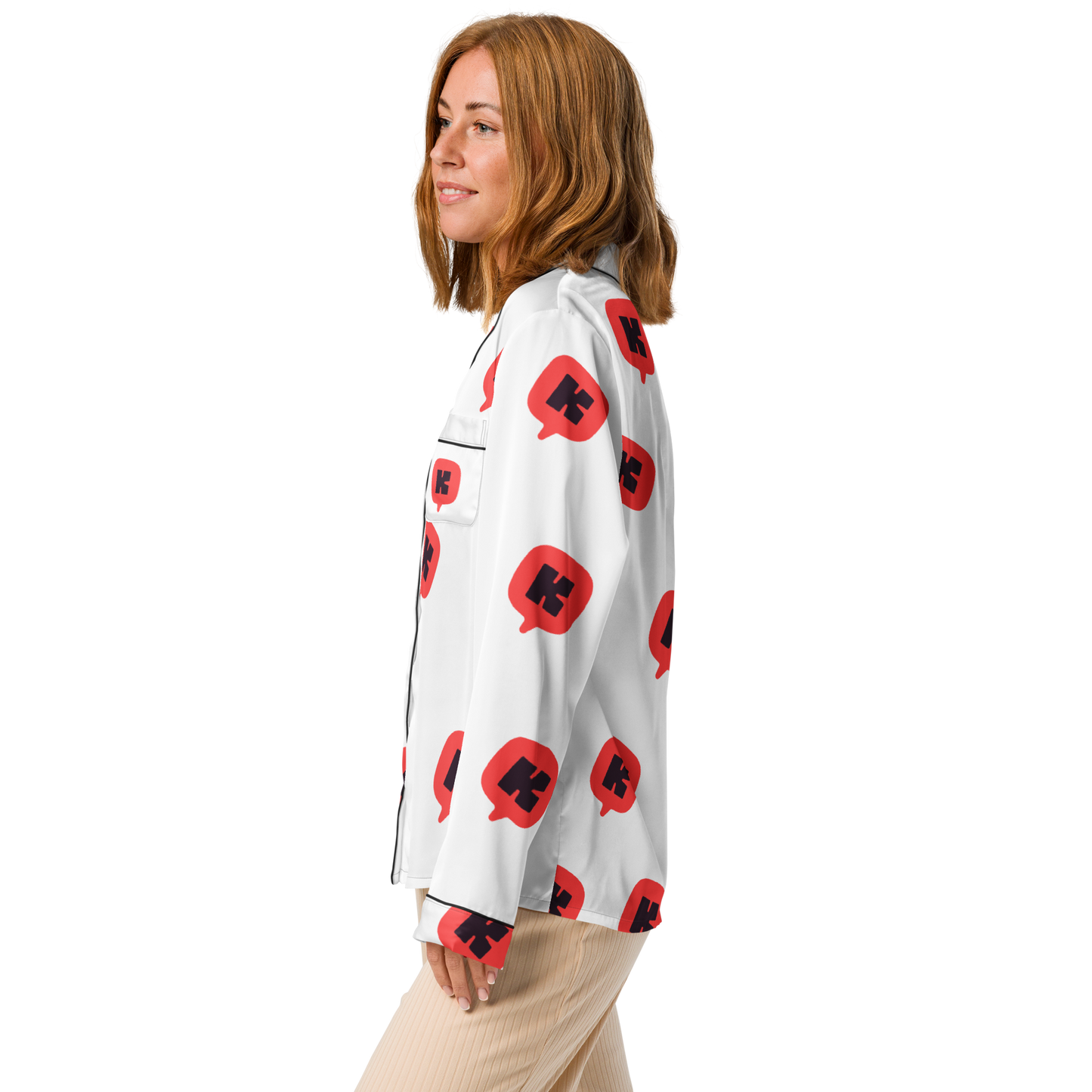 Top de pijama sedós de Konvo Lounge