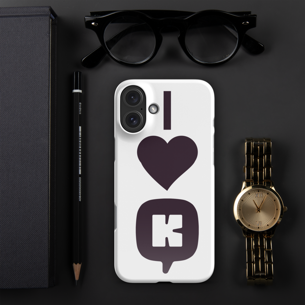 I love Konvo Iphone Case