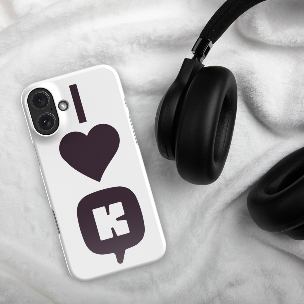 I love Konvo Iphone Case