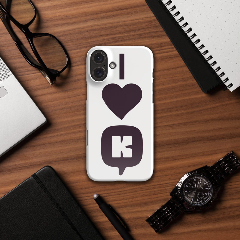 I love Konvo Iphone Case